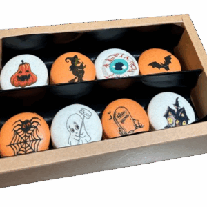 Coffret cadeau 8 terrifiants macarons